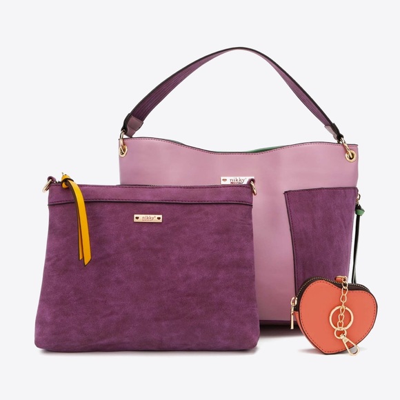 Nicole Lee USA Sweetheart Handbag Set - Picture 4 of 11